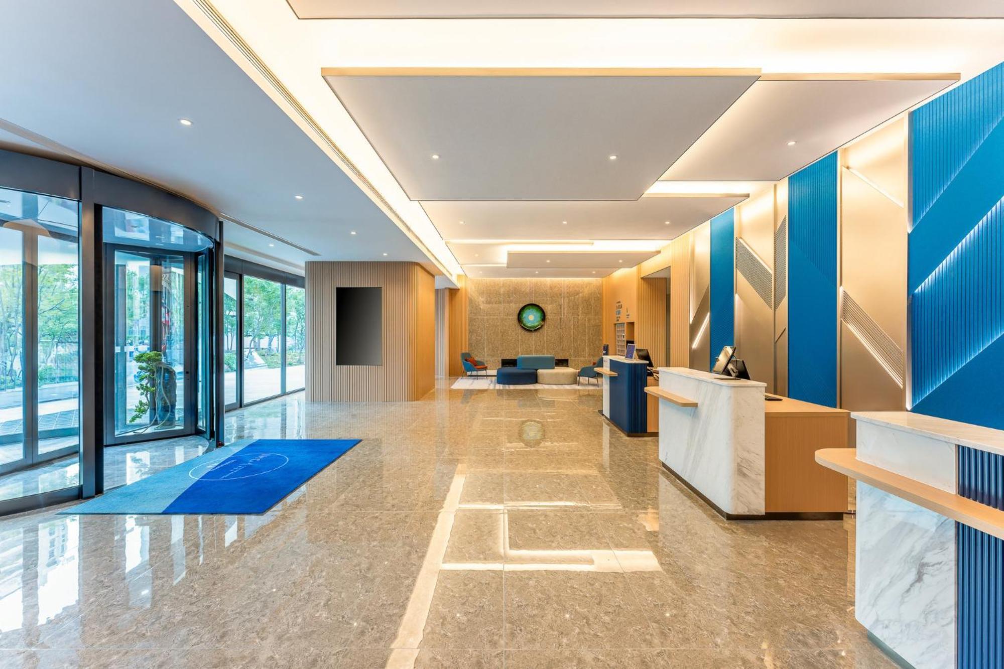 Holiday Inn Express Taizhou City Center By Ihg Bagian luar foto